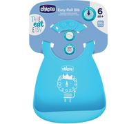 Chicco bavaglia silicone azzurro