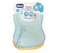 Chicco Bavagline 0M+ 2Pz Azzurro 2 Pc