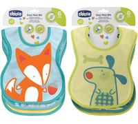 Chicco Bavagline 6m+ Neutre 2 Pezzi