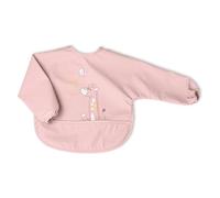 Chicco Bavaglino con Maniche Lunghe Impermeabile 6m+, Bavaglia Svezzamento Integrale con Protezione Stay-Dry e Tasca Raccogli-Briciole, Polsini Elasticizzati e Chiusura Regolabile, Lavabile