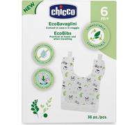 Chicco - Bavaglini Monouso Compostabili 6M+ Confezione 36 Pezzi