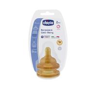 Chicco Benessere Tettarella 2mesi+ Medio Confezione da 2 Pezzi