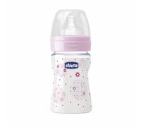 Chicco Biberon Benessere Girl 150 Ml - 1F - Tettarella Silicone