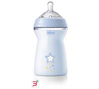 Biberon Chicco Natural Feeling 6m+ 330 ml Azzurro