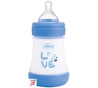 CHICCO BIBERON P5 150ML SLOW SILICONE BOY
