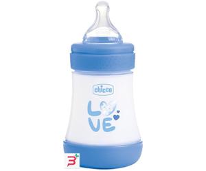 CHICCO BIBERON P5 150ML SLOW SILICONE BOY