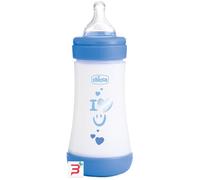 CHICCO BIBERON P5 240ML MED SILICONE BOY