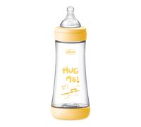 Chicco Perfect 5 - Biberon 4M+ Giallo Flusso Veloce Capacità 300ml, 1 Pezzo