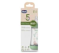 Chicco biberon p5 eco polipropilene da 240 ml medium silicone
