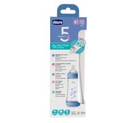 Chicco Perfect 5 - Biberon 4M+ Flusso Veloce Capacità 300ml Azzurro