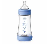 Chicco Biberon Neonato Perfect 5 Biberon Azzurro Flusso Medio 240
