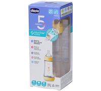 Chicco Biberon Unisex Perfect 5 in Silicone 240 ml 1 pz Biberon