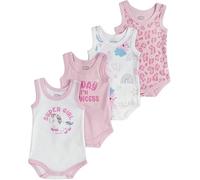 Chicco Bimba 0-24 Set di 4 Body a Maniche Corte