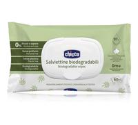 Chicco Biodegradable Baby Wipes salviette umidificate per bambini 60 pz
