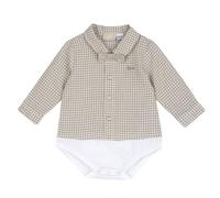 Chicco Body Elegante a Maniche Lunghe Bimbo 0-24 a Maniche Lunghe in Morbido Cotone con Comoda Apertura Frontale FW25 253