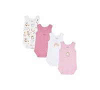 Chicco, Body Neonato e Neonata, Set di 3 Body, Senza Maniche, in 100% Cotone, con Comoda Apertura, Abbigliamento Neonato 0-3 Mesi, Idee Regalo Nascita