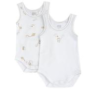 Chicco, Body Neonato e Neonata, Set di Body Senza Maniche, in Morbido Cotone, con Comoda Apertura, Abbigliamento Bambino, Idee Regalo Nascita, Designed in Italy