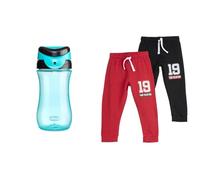 Chicco Borraccia+Pantaloni - Rosso