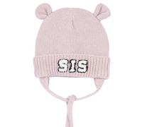 Chicco, Cappello Neonato e Neonata, Caldo, Comodo e Morbido, con Laccetti e PON PON, Abbigliamento Bambino e Bambina, Idee Regalo Nascita, Designed in Italy