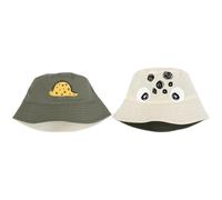 Chicco, Cappello Singolo Reversibile, Modello Pescatore, Bimbo (IT, età, 24 Mesi, Verde Militare/Beige)