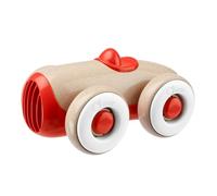 Chicco Car Eco+, Macchinina per Bambini, con Ruote Libere, Paint-free, in Plastica Riciclata e Bioplastiche, Design Vintage, Per la Coordinazione Occhio-Mano, Made in Italy, Giochi Bambini 1 - 3 anni