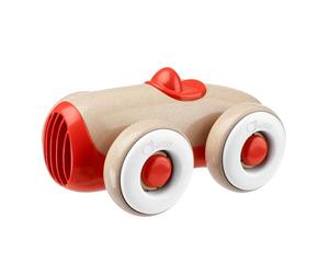 Chicco Car Eco+, Macchinina per Bambini, con Ruote Libere, Paint-free, in Plastica Riciclata e Bioplastiche, Design Vintage, Per la Coordinazione Occhio-Mano, Made in Italy, Giochi Bambini 1 - 3 anni