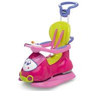 Chicco Cavalcabile Quattro per Bambini, con Pannello Elettronico Removibile, Modalità di Gioco 4In1, 9-36 M, Colore Rosa