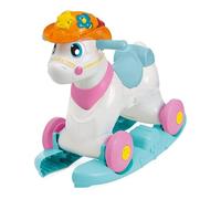 Chicco- Cavallo corrimano a Dondolo Baby Rodeo 3 in 1 Interattivo con Suoni Bilingüe, Multicolore, L, 00011314000040