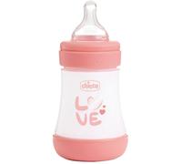 Chicco Perfect 5 - Biberon 0M+ Flusso Lento Capacità 150ml Colore Rosa