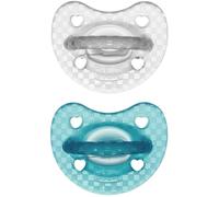 Chicco PhysioForma - Soft Luxe 16-36M Succhietto in Silicone Bimbo, 2 pezzi