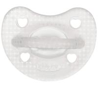 Chicco Succhietto PhysioForma Gommotto Luxe Fluo Silicone Trasparente 2-6 mesi 1 pezzo