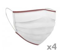 Chicco CHICCO MASCHERINA FACCIALE LAVABILE DI TIPO 1 CHIRURGICO MODELLO GRAZY SANIFRESH 7-11 YEARS 4 PEZZI