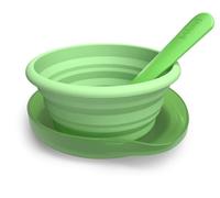 Chicco CHICCO PIATTINO COLLASSABILE SILICONE CON CUSTODIA