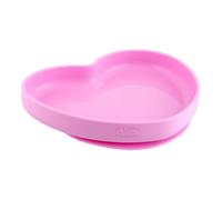 Chicco CHICCO PIATTO CUORE VENTOSA SILICONE ROSA