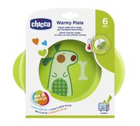 Chicco Piatto Pappacalda 6M+ Grigio/Verde