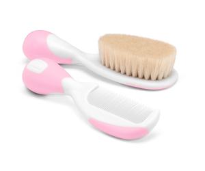 Chicco CHICCO SPAZZOLA + PETTINE ROSA