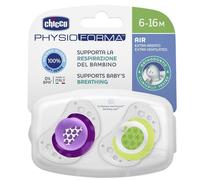 Chicco CHICCO SUCCHIETTO AIR GIRL IN SILICONE 6-16 MESI 2 PEZZI