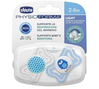 Chicco CHICCO SUCCHIETTO LIGHT BOY SILICONE 2-6 MESI 2 PEZZI