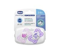Chicco CHICCO SUCCHIETTO LIGHT ROSA SILICONE 2-6M 2 PEZZI