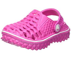 Chicco, Ciabatta Chiusa Ideale per Mare E Piscina Unisex - Bambini e Ragazzi, Fuxia 1, 22 EU