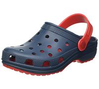 Chicco, Sabot per Mare e Piscina, Confortevoli, Leggere, Flessibili e Traspiranti, Unisex - Bambini E Ragazzi, Blu / Rosso, 25, Designed in Italy