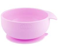 Chicco Ciotola Con Ventosa Silicone Rosa 1 Pezzo