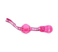 CHICCO Clip Salvasucchietto Universale per Agganciare Ciucci Porta Ciuccio Neonato 0 Mesi+ colore Rosa - 7263100000