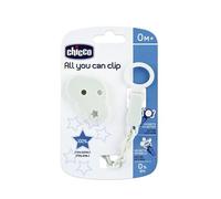 Clip Chicco Con Catenella All You Can Nuvola Grigio
