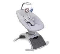 Chicco Comfy Wave, Sdraietta Elettronica, Altalena Elettronica per Bambini, con Movimenti e Melodie, Schienale Reclinabile, Tessuto Traspirante e Sfoderabile, Barra Gioco, Sdraietta Neonato, 0 Mesi+
