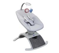 Chicco Comfy Wave, Sdraietta Elettronica, Altalena Elettronica per Bambini, con Movimenti e Melodie, Schienale Reclinabile, Tessuto Traspirante e Sfoderabile, Barra Gioco, Sdraietta Neonato, 0 Mesi+