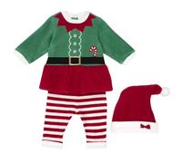 Chicco, Competo Natale Neonato e Neonata, in Calda e Morbida Ciniglia, con Comoda Apertura con Bottoncini, Abbigliamento Bambina e Bambino 0-24 Mesi, Idee Regalo Natale, Designed in Italy