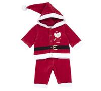 Chicco, Competo Natale Neonato e Neonata, in Calda e Morbida Ciniglia, con Comoda Apertura con Bottoncini, Abbigliamento Bambina e Bambino 0-24 Mesi, Idee Regalo Natale, Designed in Italy