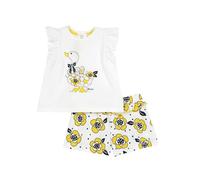 Chicco Completo 2 Pezzi Maglietta Pantaloni Corti, Neonata