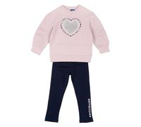 Chicco, Completo Bambina con Felpa e Leggings, in Caldo e Morbido Tessuto Felpato, Abbigliamento Bambina, Designed in Italy